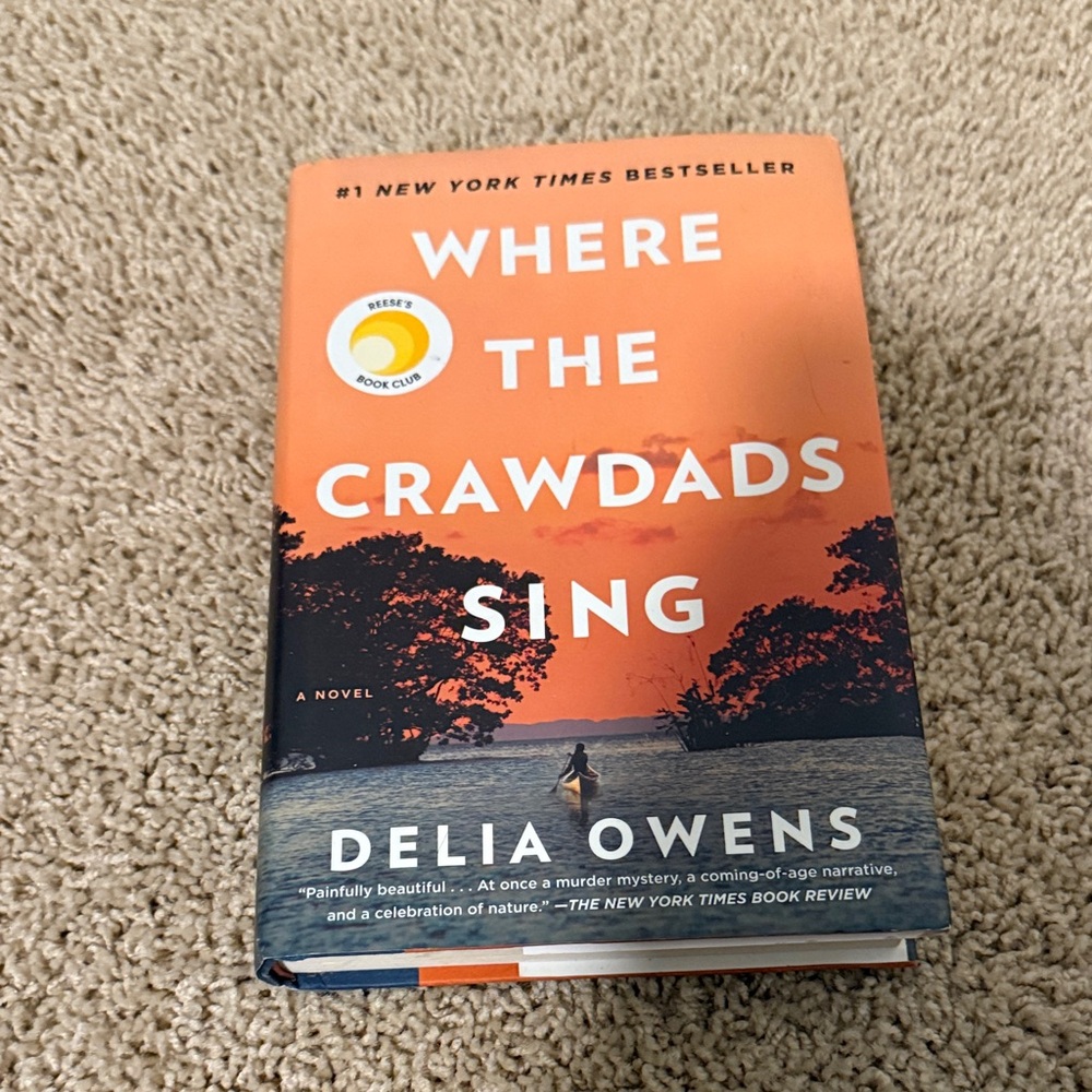 Where the Crawdads sing book by Delia Owens